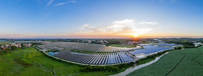  Iepuresti solar park in Romania (animation).