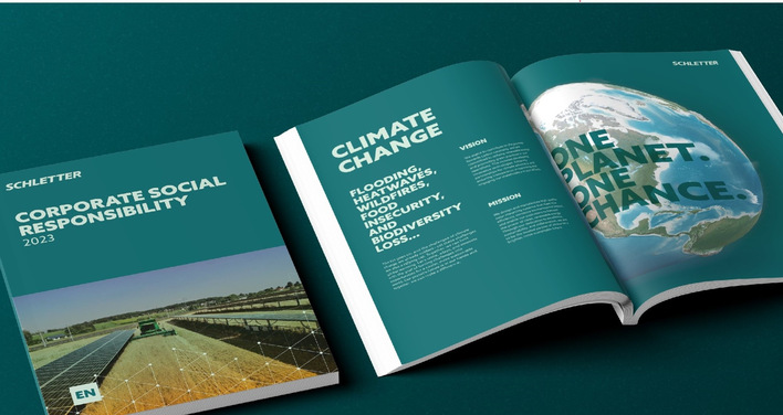  The first corporate social responsibility (CSR) report of Schletter Group.