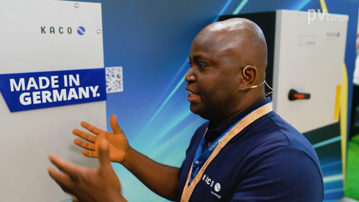 Momoh Kargbo works for Kaco New Energy as Senior Technical Sales Engineer.