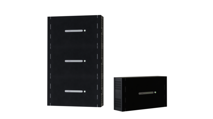 The new AEG stackable battery.