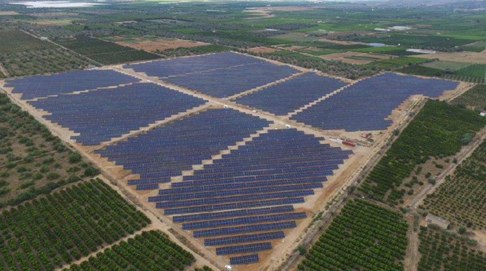 23 MW solar park of Prosolia Energy in Castellón near Valencia/Spain.