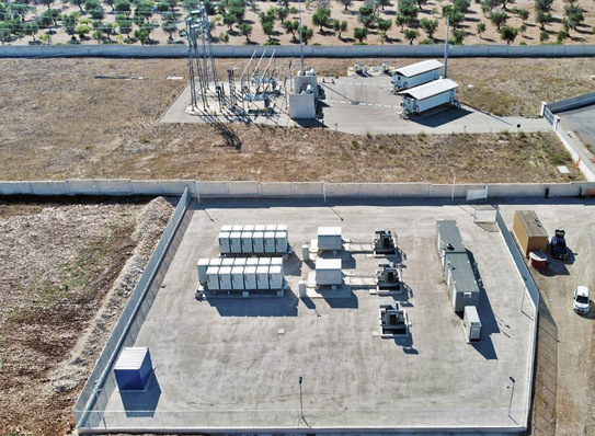 Trina Storage was contracted by Trinasolar ISBU for the provision of the Torre di Pierri battery energy storage system located in Avetrana, Italy; a 9.3 MWh standalone system that supports grid stability and arbitrage.