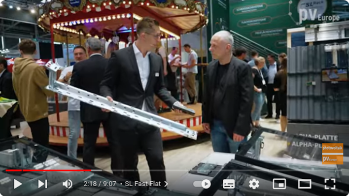 Florian Achatz (left) is head of distribution at SL Rack.