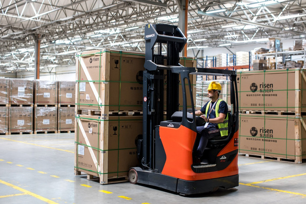 One of the Menlo Electric warehouses.