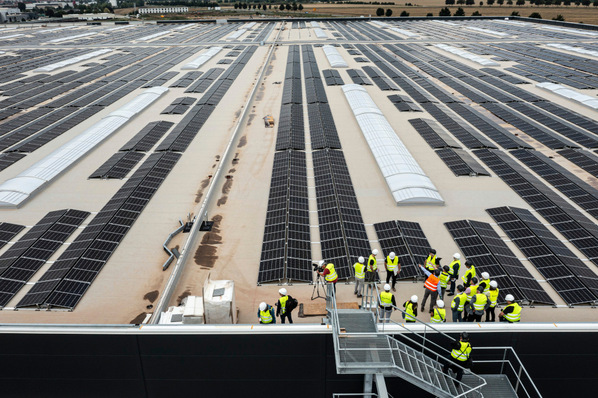 Construction progress takes clear shape.