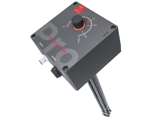 Shaped like a hammer, engineered for precision – the heating rod delivers 15 dynamic levels