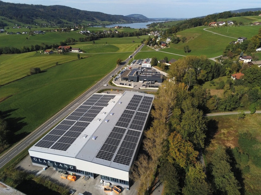 Photovoltaic system in Austria.