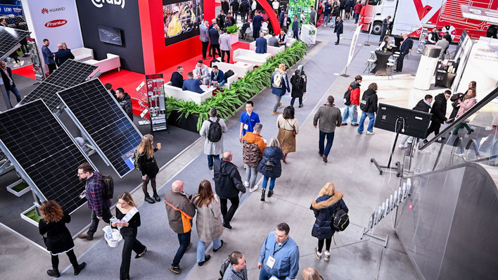 Great interest in PV, storage and new heat at the Energy Fair in Kielce.