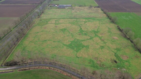 Former garbage dump near Rafeler/ Netherlands, where the PV plant is realised during the next months.