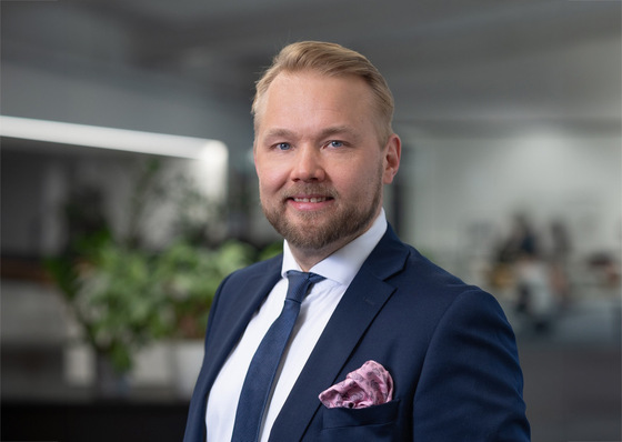 He has ambitious plans: Solnets' new CEO Veli-Matti Heimonen.