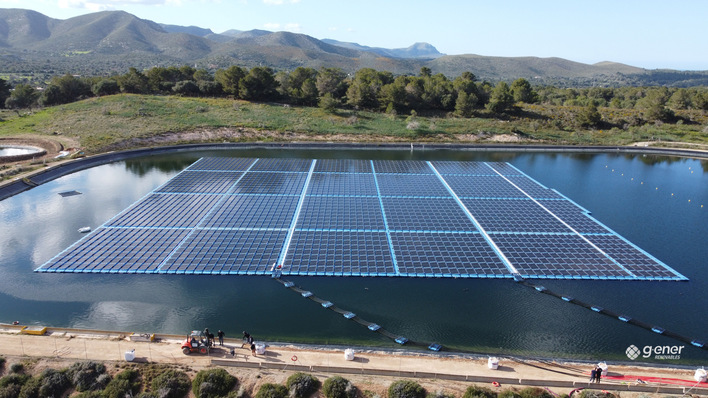 The installation spans 9,000 square metres with a capacity of around 1.5 MW