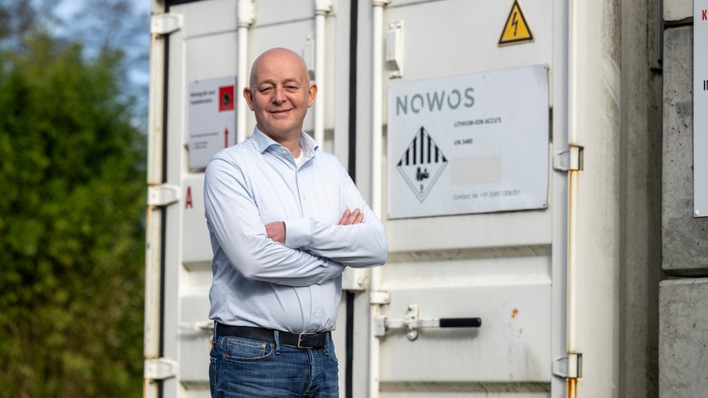 Pleased with developments: Prins Doornekamp, founder and CEO of Nowos.