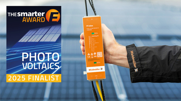 The PV Inline is an innovation award finalist at this year‘s trade fair in Munich.