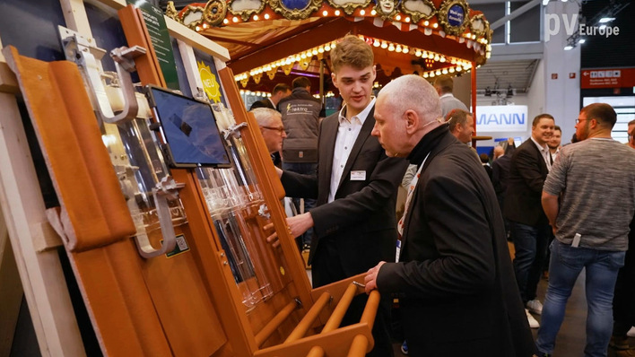 SL Rack had many new products to show off for private and commercial roofs.