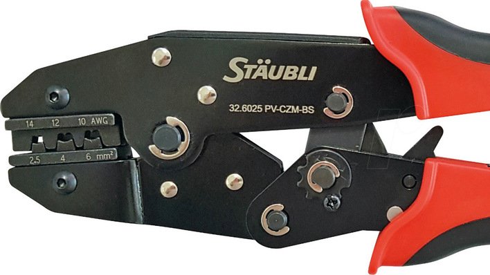 The jaws of a certified crimper deliver tonnes of force – enough to make or break a 25-year solar installation.