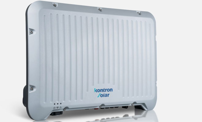 Looks like a radiator, defends like a firewall – Kontron’s hybrid inverter is cybersecure and built for outdoors.