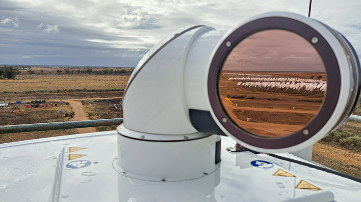 Seeing the future of solar more clearly, storms and all. A Windcube Scan lens on a RayGen site.