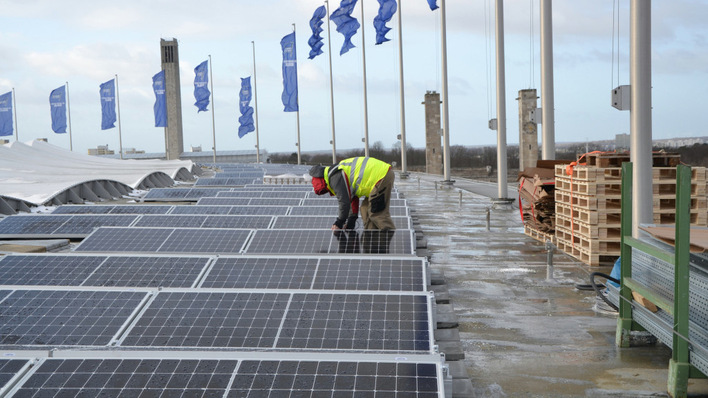 Stadium rooftops are emerging as a growing field for solar deployment