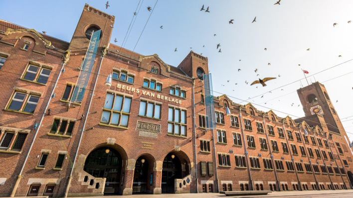 A historic setting for RE-Source 2025 – the former Beurs van Berlage stock exchange building in Amsterdam.