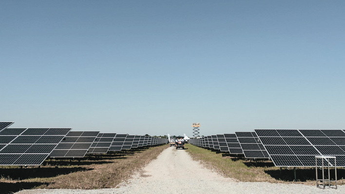 Sunly’s 60 MW Rzezawa solar park near Kraków.