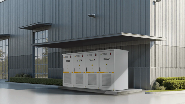 Each TB125 module from AlphaESS delivers 125 kilowatts of power and provides 261 kilowatt-hours of energy capacity