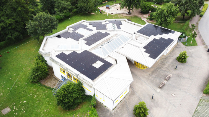 Every available rooftop at the Rainbowland kindergarten in southwest Germany is dedicated to solar energy