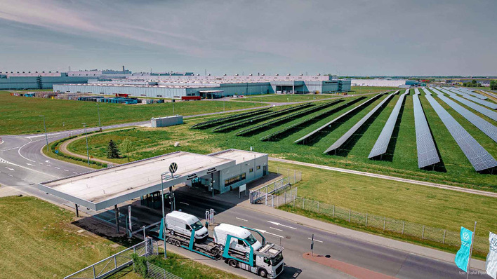 Volkswagen’s factory in Poznan was recently solarised