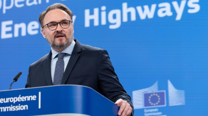 European Commissioner Dan Jørgensen at the presenation of the package in Brussels