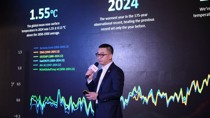 Vice president of Longi Dennis She brings geometric ambition to London with the Stability Triangle