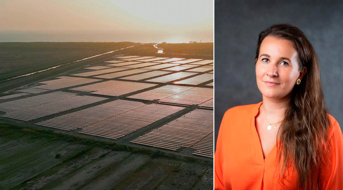 67 MW tracker system in Albania. Katerina Jirku Nemec sees CEE’s role as unique worldwide