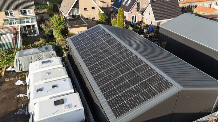 When the sun pays the heating bill instead of the utility