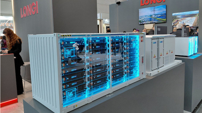 Up close with Longi’s new commercial and utility-scale storage systems