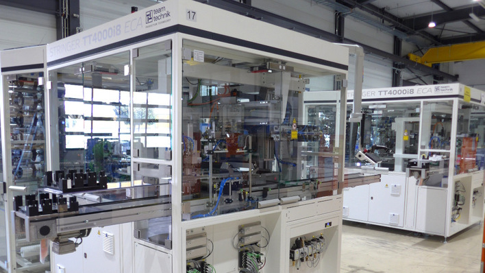 Stringers ‘made in Europe’ by BBS Automation, formerly Teamtechnik