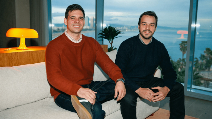 From left: Delfos co-founders Samuel Lima, CTO, and Guilherme Studart, CEO