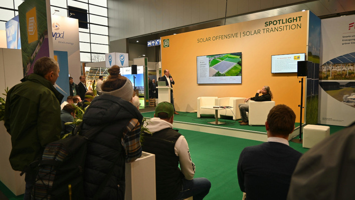 Strong attendance from the agricultural sector at the Solar Offensive