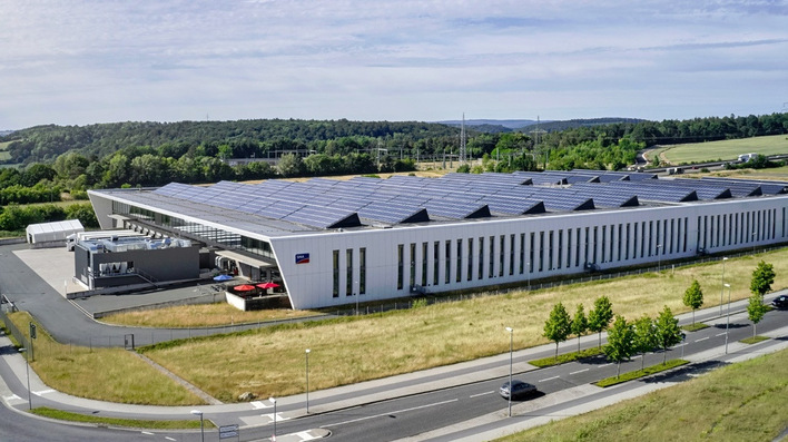 The SMA factory in Sandershäuser Berg, Germany