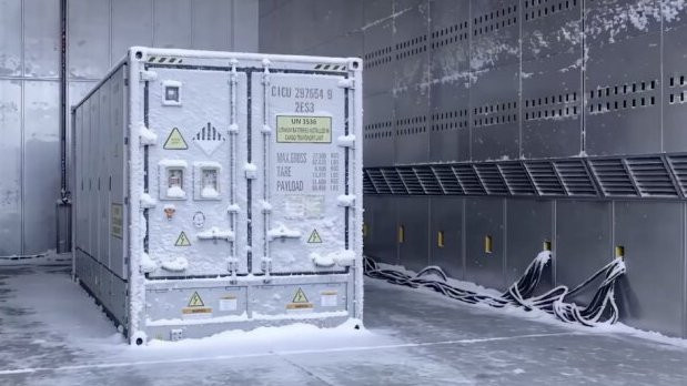 A storage container having a difficult morning at the CATL lab