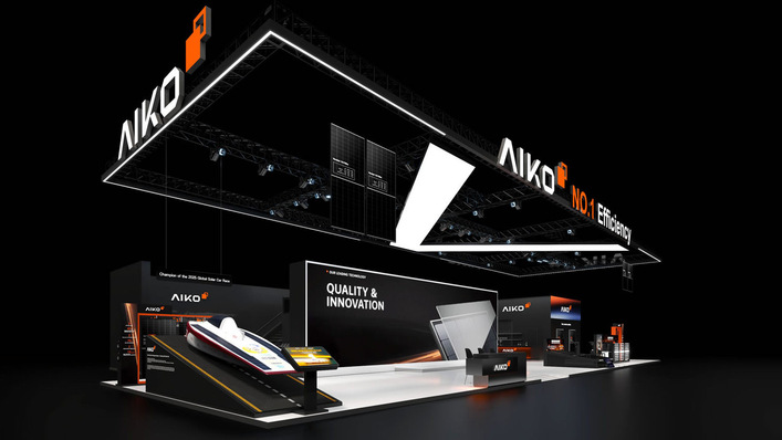 The 2025 Global Solar Car Race champion on display alongside the INFINITE ULTRA