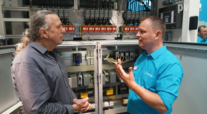 Franz-Josef Feilmeier (right) is an expert in energy storage
