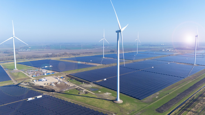 Eekerpolder, BELECTRIC's 192 MW build and currently the largest solar park in the Netherlands