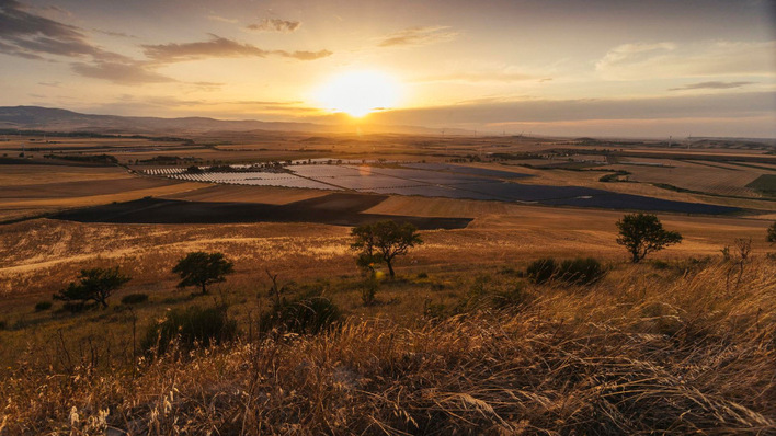 Unlike Troia in Puglia, pictured here, the Vizzini plant will keep the land in agricultural use