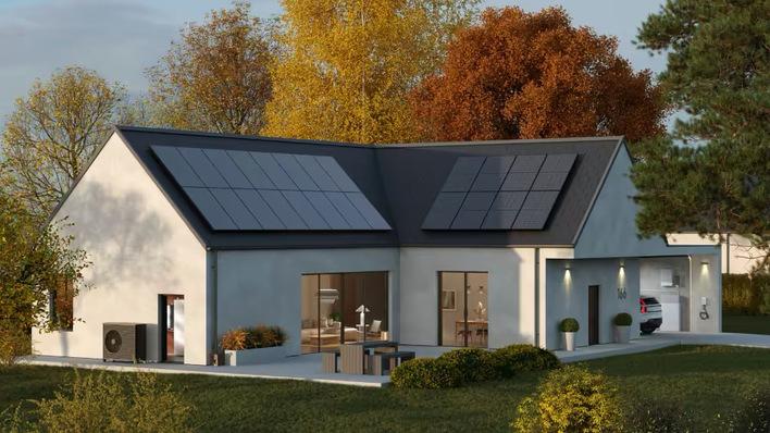 Solar, storage, heat pump and inverter, working as one