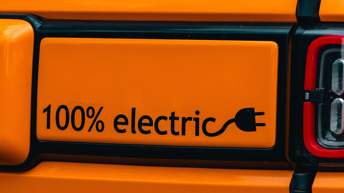 It may say 100 percent electric on the door, but it‘s an unknown percentage under the bonnet