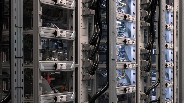 Inside a Fronius testing centre, the kind of European production base that is set to benefit from stricter inverter regulation