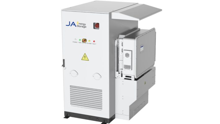 JA Planet Fusion hybrid storage system switches to island mode in 10 ms if the grid goes down