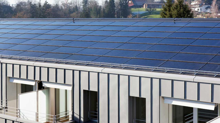 No tiles needed: in-roof modules sit directly on the battens