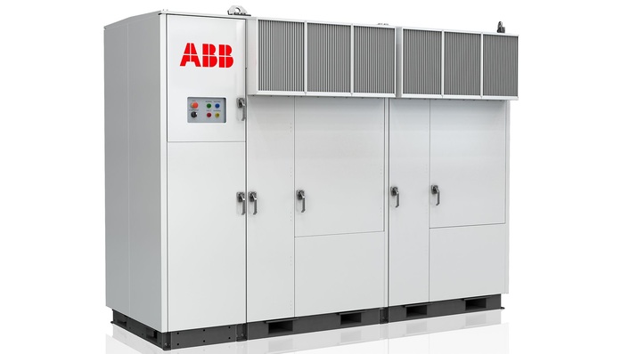 ABB puts out the new 1.500 volts DC outdoor central inverter PVS980