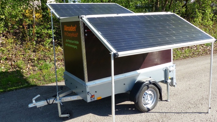 It is easy to move the solar generator and use it in several places.
