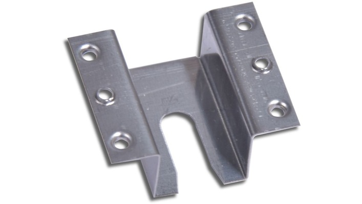 A conductive connection between the module frame and the mounting system.