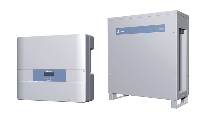 The Hybrid E5 energy storage solution offers a battery with 6 kilowatt hours.